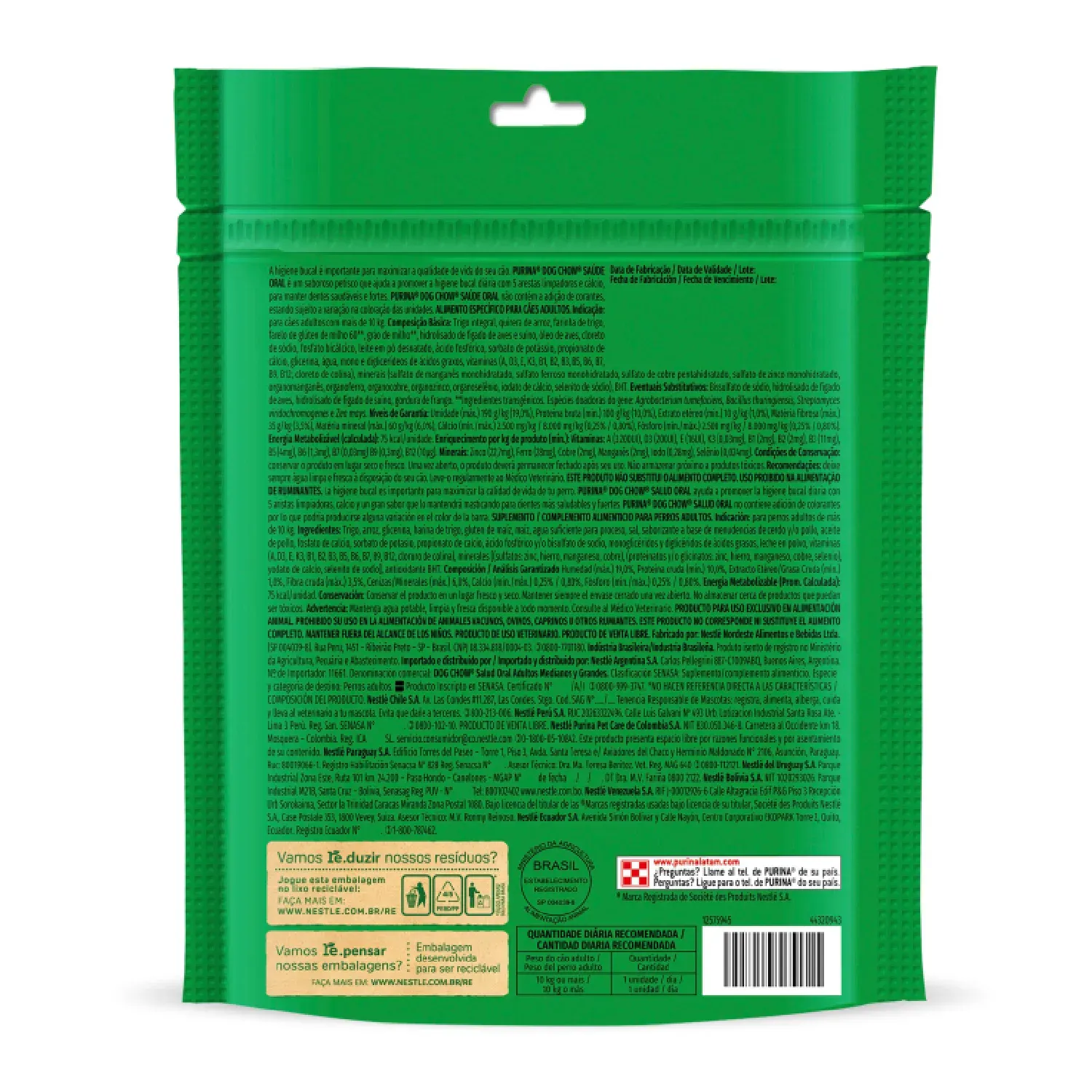 Petisco Dog Chow Extra Life Saude Oral Caes Medios e Grandes embalagem_VERSO-01